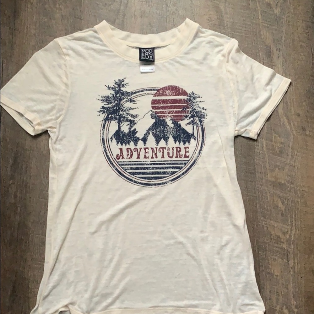 modern lux tee shirt
